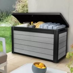 Keter Denali 150 Garden Storage Box - 570L -Garden Shop keter denali 100 storage box 1