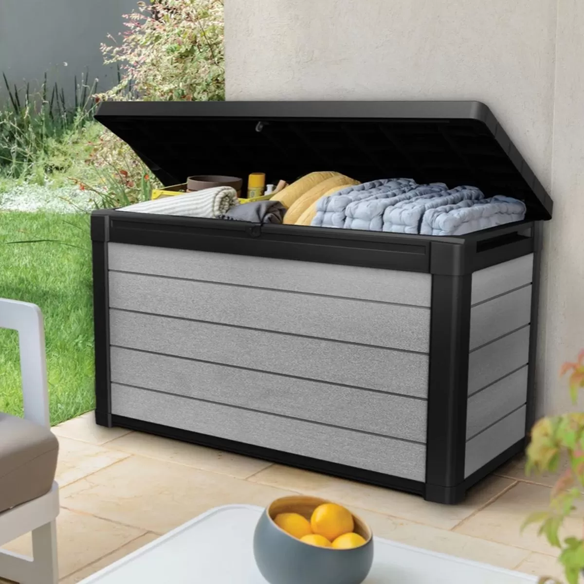 Keter Denali 200 Garden Storage Box - 757L 2 Keter Denali 200 Garden Storage Box - 757L - Image 2