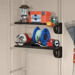 Keter Factor 8x8 Apex Beige Plastic Shed With Floor -Garden Shop keter factor 8x8 apex beige plastic shed with floor7290103664954 03bq