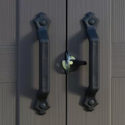 Keter Factor 8x8 Apex Beige Plastic Shed With Floor -Garden Shop keter factor 8x8 apex beige plastic shed with floor7290103664954 36c