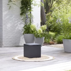 Keter Graphite 38.1L Small Plastic Storage Box & Lid 14 Keter Graphite 38.1L Small Plastic Storage Box & Lid -Garden Shop keter graphite 38 1l small plastic storage box lid8711245155517 02i