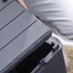 Keter Graphite 38.1L Small Plastic Storage Box & Lid 12 Keter Graphite 38.1L Small Plastic Storage Box & Lid -Garden Shop keter graphite 38 1l small plastic storage box lid8711245155517 37c