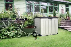 Keter Store-it-out ARC Plastic Garden Storage Box -Garden Shop keter store it out arc plastic garden storage box5397007165784 01bq