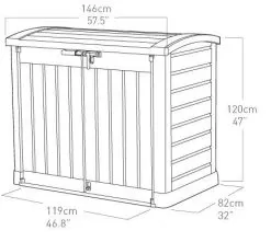 Keter Store-it-out ARC Plastic Garden Storage Box -Garden Shop keter store it out arc plastic garden storage box5397007165784 01t BQ