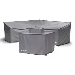 Kettler Palma Mini Corner Firepit Dining Set Protective Cover -Garden Shop kettler palma mini corner firepit dining set protective cover 1 1