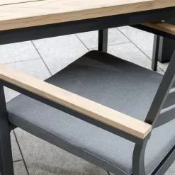 Kettler Elba 6 Seater Rectangular Dining Set -Garden Shop kettler elba 6 seat rectangular dining set 3