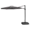Kettler Round Free Arm Parasol, Taupe Grey – 3m