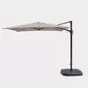 Kettler Square Free Arm Parasol, Stone – 2.5m