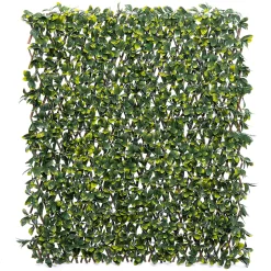 Klikstrom Extensible Fence With Bayberry Leaves Square Artificial Plant Wall, (H)1m (W)2m