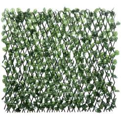 Klikstrom Extensible Fence With Maple Leaves Square Artificial Plant Wall, (H)1m (W)2m