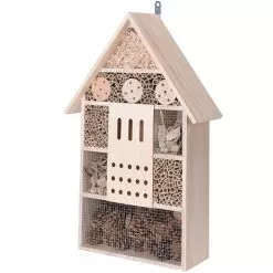 Insect Hotel - 57cm X 37.5cm X 11cm -Garden Shop koopman insect hotel xl 1 1