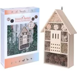 Insect Hotel - 57cm X 37.5cm X 11cm -Garden Shop koopman insect hotel xl
