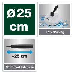 Mac Allister Pressure Washer Brush -Garden Shop mac allister pressure washer brush5059340087641 01t