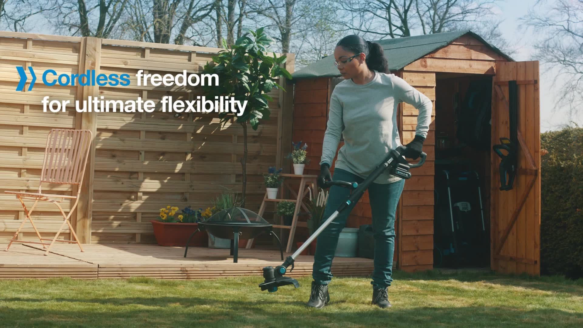 Mac Allister Solo 18V 280mm Cordless Grass Trimmer MGT1827-Li - Image 2