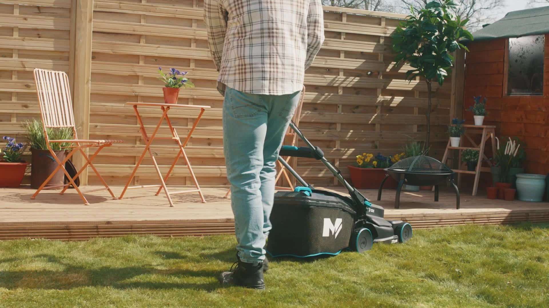 Mac Allister Solo MLM3641-Li Cordless 36V Rotary Lawnmower - Image 2