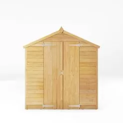 Mercia 10x6 Ft Apex Overlap Wooden 2 Door 4 Windows Shed With Floor -Garden Shop mercia 10x6 ft apex overlap wooden 2 door 4 windows shed with floor5029442074412 02c