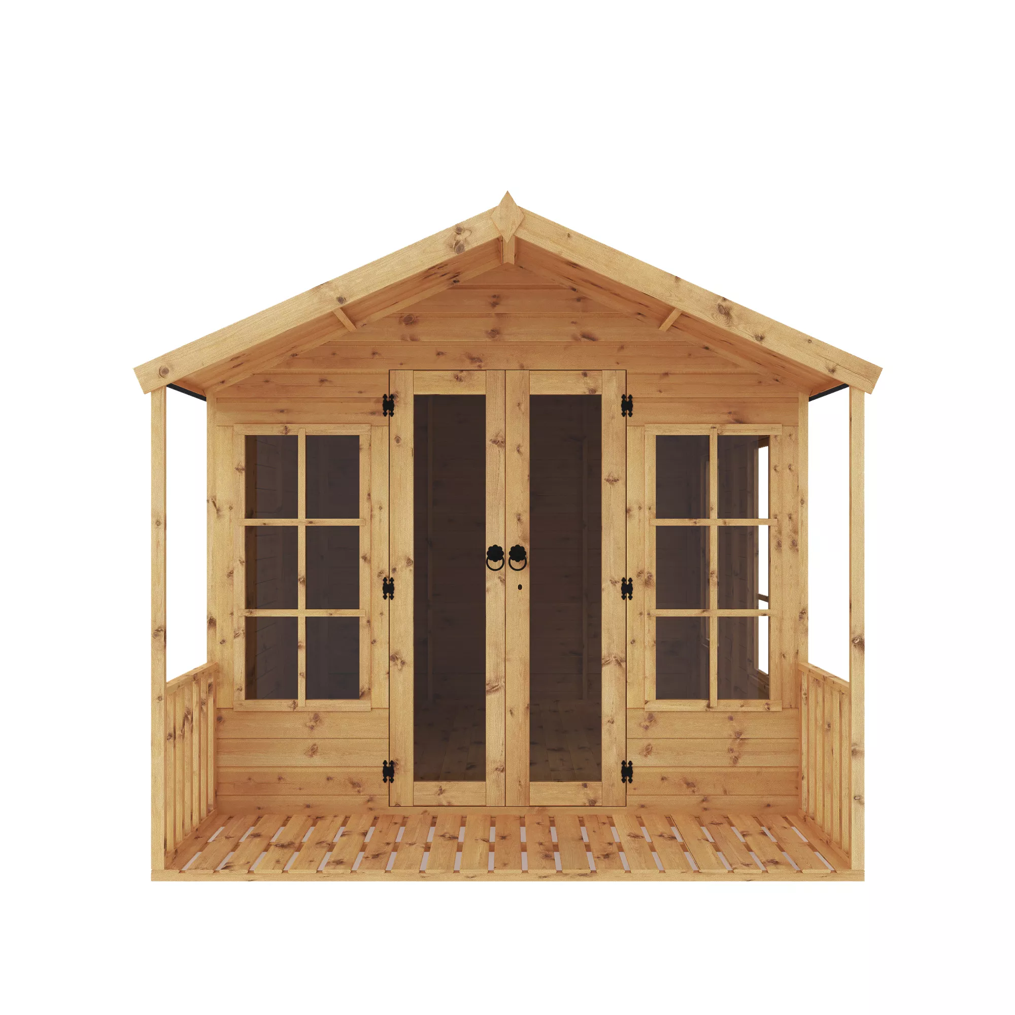 Mercia 10x8 Apex Shiplap Summer House With Double Door 2 Mercia 10x8 Apex Shiplap Summer House With Double Door - Image 2