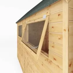 Mercia 10x8 Ft Barn Shiplap Wooden 2 Door Shed With Floor -Garden Shop mercia 10x8 ft barn shiplap wooden 2 door shed with floor5029442009278 04c