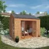 Mercia 10x8 Reverse Apex Tongue & Groove Summer House With Bi-fold Door