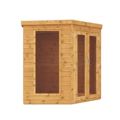 Mercia 11x7 Pent Shiplap Summer House With Double Door -Garden Shop mercia 11x7 pent shiplap summer house with double door5029442091006 03c BQ
