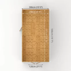 Mercia 20x10 Apex Shiplap Workshop With Double Door -Garden Shop mercia 20x10 apex shiplap workshop with double door5029442006307 02t bq