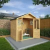 Mercia 7x5 Apex Tongue & Groove Summer House With Double Door