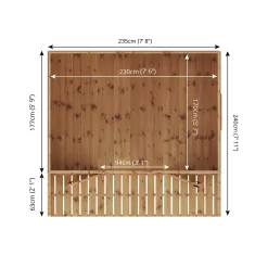 Mercia 8x8 Apex Shiplap Summer House With Double Door -Garden Shop mercia 8x8 apex shiplap summer house with double door5029442075969 02t BQ