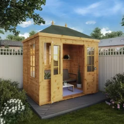 Mercia Clover 8x6 Ft Hip Shiplap Wooden Summer House With Double Door 17 Mercia Clover 8x6 Ft Hip Shiplap Wooden Summer House With Double Door -Garden Shop mercia clover 8x6 ft hip shiplap wooden summer house with double door5029442006871 02i