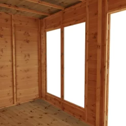 Mercia Maine 10x6 Ft Pent Shiplap Wooden Summer House With Double Door -Garden Shop mercia maine 10x6 ft pent shiplap wooden summer house with double door5029442002552 04c