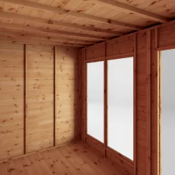 Mercia Maine 18x6 Ft Pent Shiplap Wooden Summer House With Double Door -Garden Shop mercia maine 18x6 ft pent shiplap wooden summer house with double door5029442008738 04c