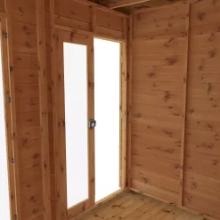 Mercia Maine 8x6 Ft Pent Shiplap Wooden Summer House With Double Door -Garden Shop mercia maine 8x6 ft pent shiplap wooden summer house with double door5029442002545 03c