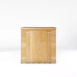 Mercia Overlap Wooden 6x2'6 Pent Garden Storage -Garden Shop mercia overlap wooden 6x2 6 pent garden storage5029442073897 02c