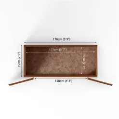 Mercia Overlap Wooden 6x2'6 Pent Garden Storage -Garden Shop mercia overlap wooden 6x2 6 pent garden storage5029442073897 02t