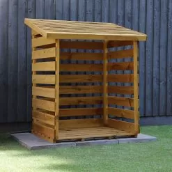 Mercia Single Solid Wood Log Store