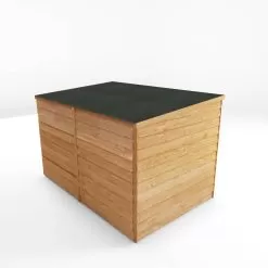 Mercia Solid Wood 4x6 Overlap Pent Bike Store -Garden Shop mercia solid wood 4x6 overlap pent bike store5029442089294 04c