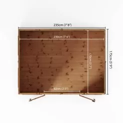 Mercia Sussex 8x6 Ft Apex Shiplap Wooden Summer House With Double Door -Garden Shop mercia sussex 8x6 ft apex shiplap wooden summer house with double door5029442006703 02t