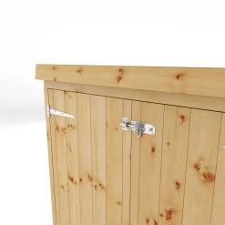 Mercia Tongue & Groove Solid Wood 3x5 Pent Garden Storage -Garden Shop mercia tongue groove solid wood 3x5 pent garden storage5029442008172 05c