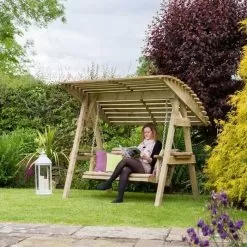 Zest Outdoor Living Miami Swing Seat - 2 Seater -Garden Shop miami 2 seater zest 1