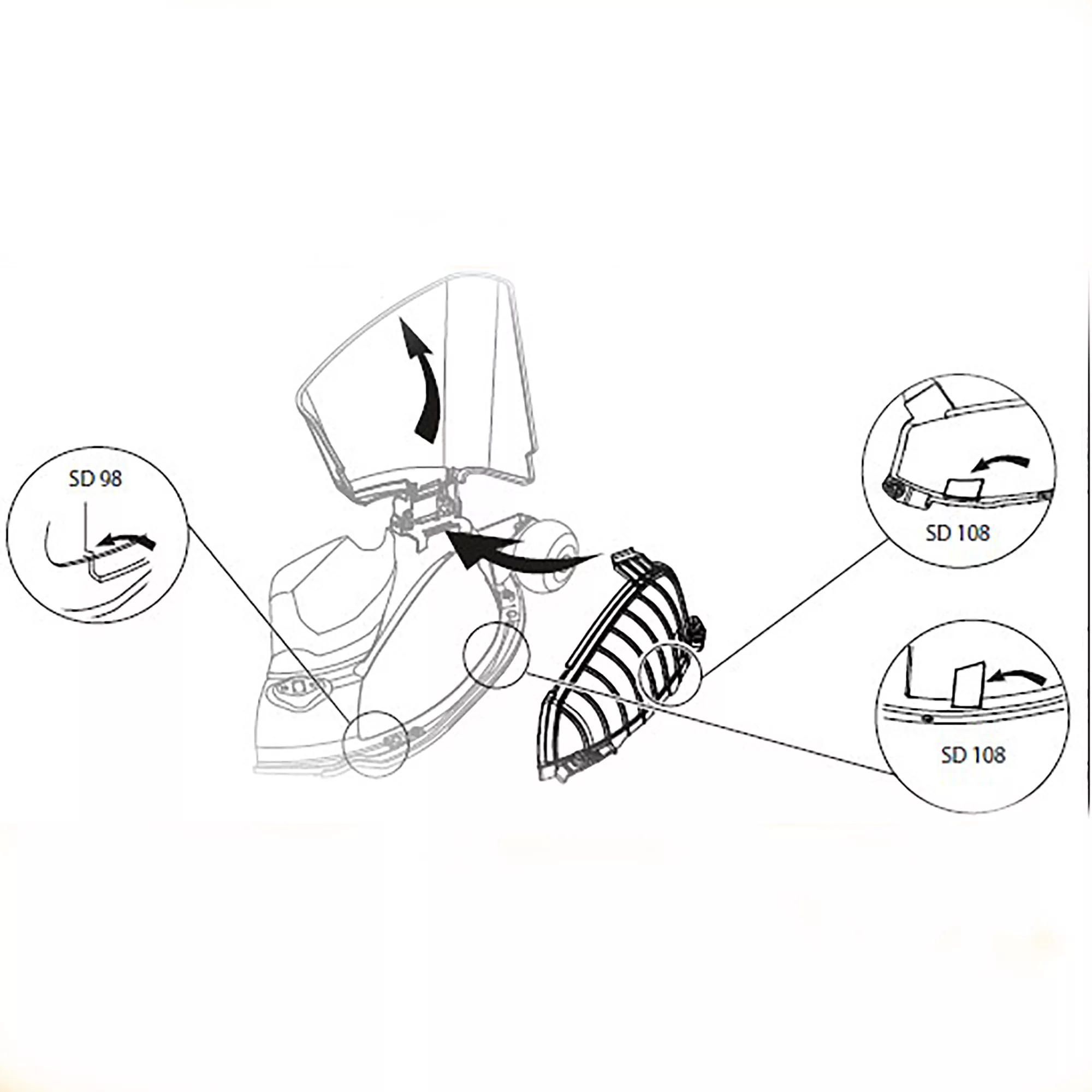 Mountfield Mulching Plug SD98 2 Mountfield Mulching Plug SD98 - Image 2