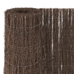 Natural Brushwood Garden Screen (H)1m (W)3m -Garden Shop natural brushwood garden screen h 1m w 3m3663602428084 37c