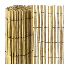Natural Reed Garden Screen (H)1m (W)3m -Garden Shop natural reed garden screen h 1m w 3m3663602428046 37c