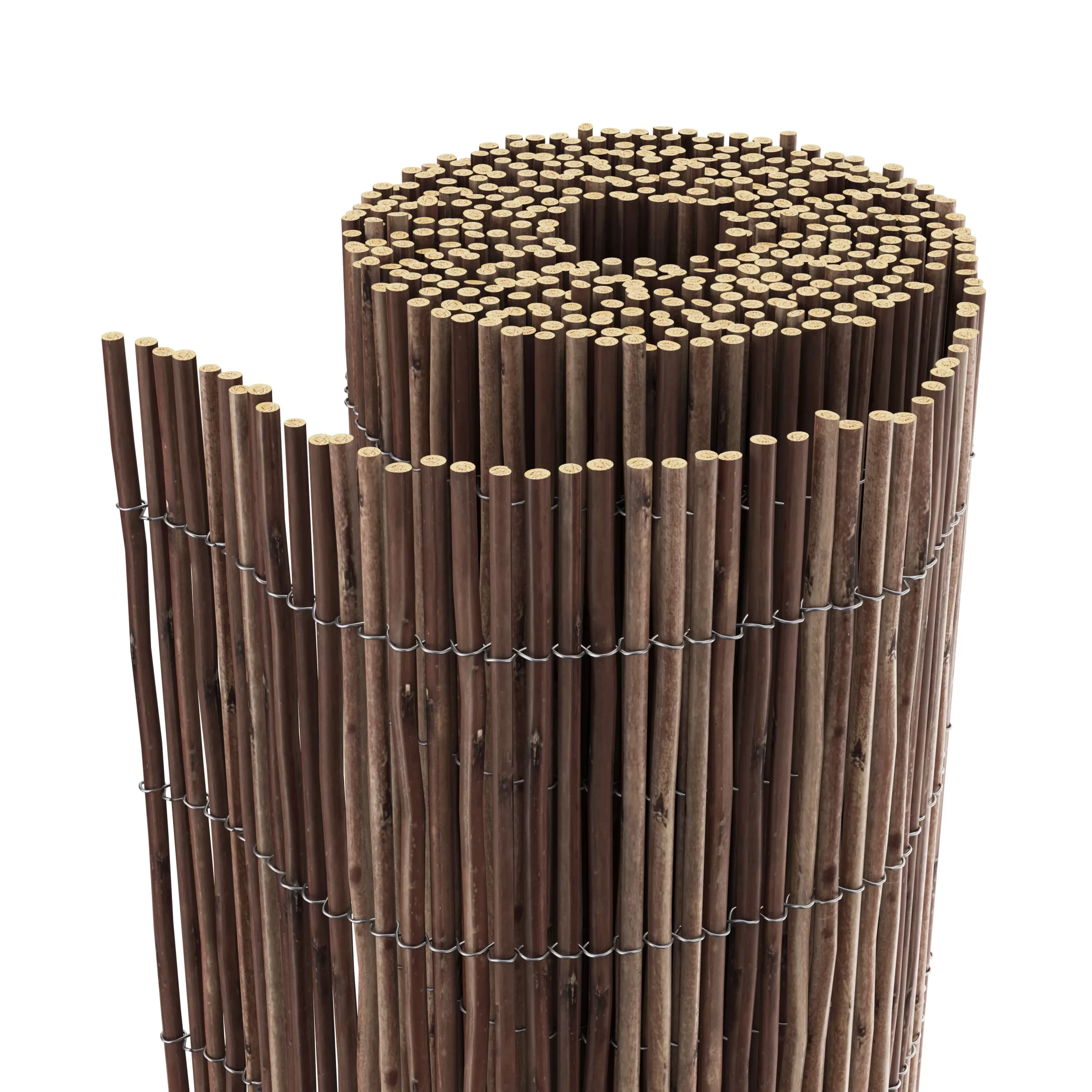 Natural Wicker Garden Screen (H)1.5m (W)3m 2 Natural Wicker Garden Screen (H)1.5m (W)3m - Image 2