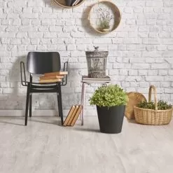 Tierra Verde Octavia Planter, 38cm - Slate -Garden Shop octavia planter 38cm slate 1