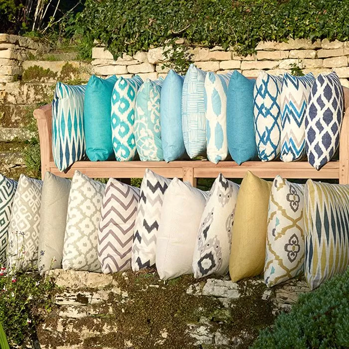 Bramblecrest Square Scatter Cushion - Olive 2 Bramblecrest Square Scatter Cushion - Olive - Image 2