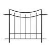 Panacea Curved Traditional Railings, (L)1.22m (H)0.91m (T)20mm