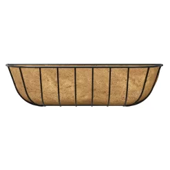 Panacea Hanging Garden Black Forge Rectangular Trough