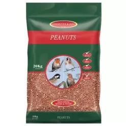 Johnston & Jeff Wild Bird Peanuts - 20kg -Garden Shop peanuts 20kg 1 1