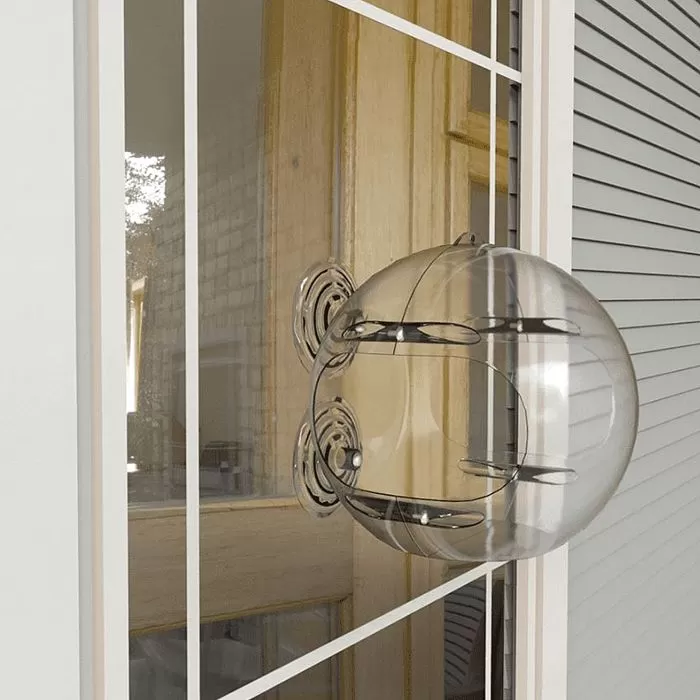 Peckish Globe Window Bird Feeder 2 Peckish Globe Window Bird Feeder - Image 2