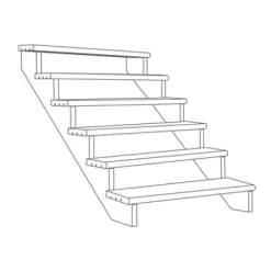 Richard Burbidge Redwood Deck Step (W)1066mm (T)40mm, Set Of 8 -Garden Shop richard burbidge redwood deck step w 1066mm t 40mm set of 85000473080375 01t BQ