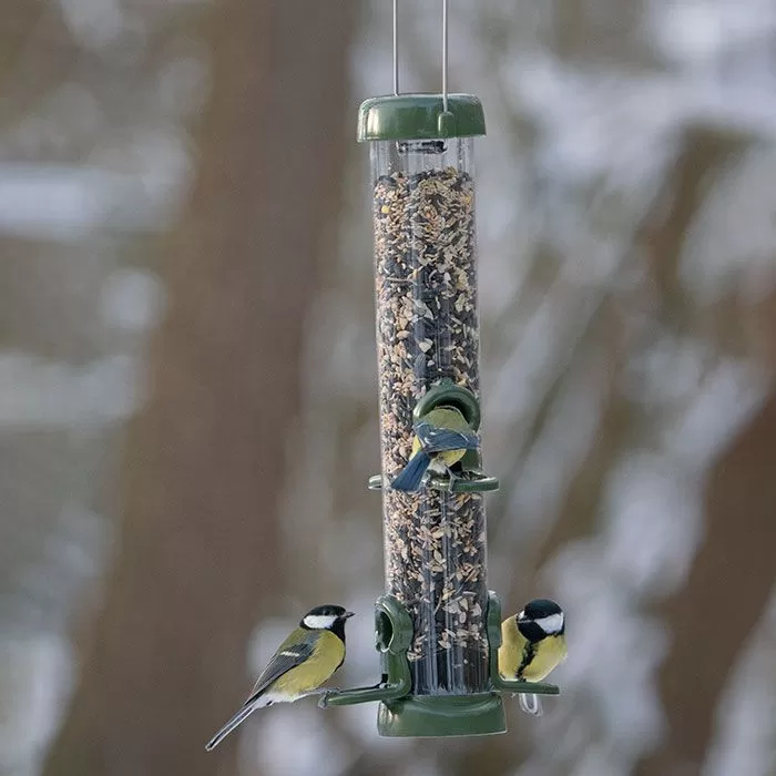 Jacobi Jayne Ring-Pull™ Click Seed Feeder – Medium, 4 Port 3 Jacobi Jayne Ring-Pull™ Click Seed Feeder – Medium, 4 Port - Image 3